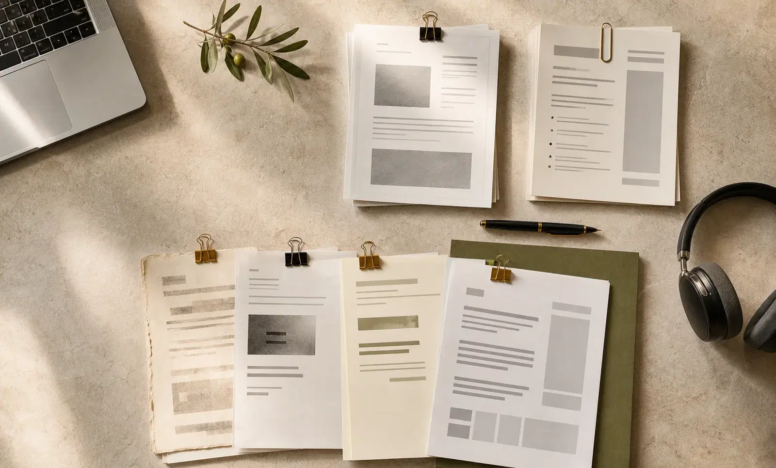 Organized multilingual documents and language tools